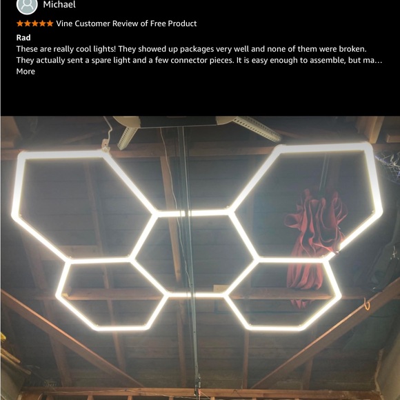 LED Hexagon Garage Lights - Picture 11 of 16